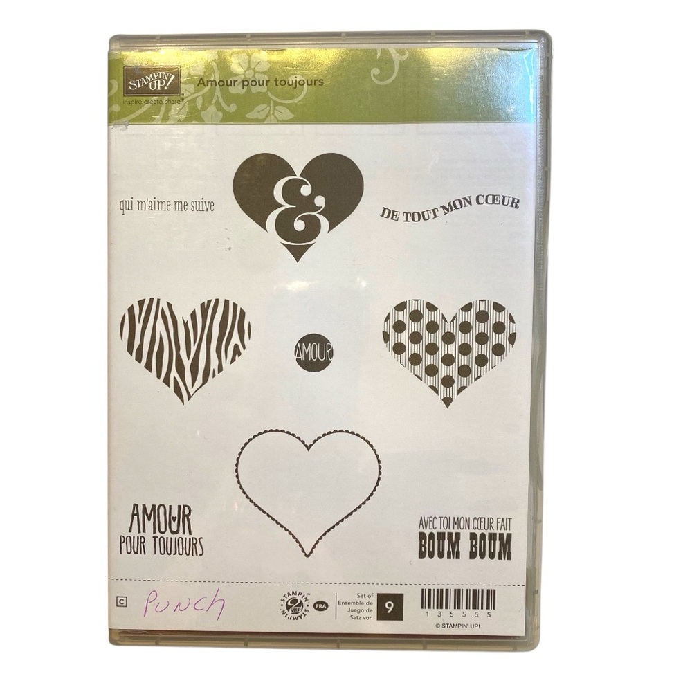 🍒 Stampin’Up! 🍒 “Amour pour toujours” Stamp set.